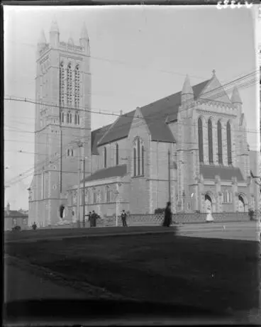 St Matthews Church, Auckland, 1909 Image: St Matthews Church, Auckland, 1909