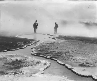 Image: Thermal pools at Ohaaki, Reporoa, 1908
