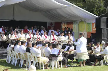 Image: Tonga Village, Pasifika Festival, 2016.