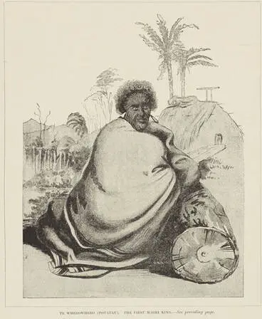Image: Te Wherowhero (Potatau), the first Māori king