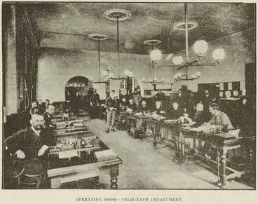Image: Operating room, Wellington Telegraph Office