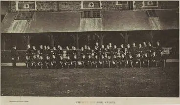Christ's College cadets Image: Christ's College cadets