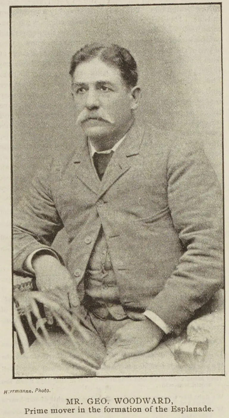Image: Mr Geo. Woodward, prime mover in the formation of the Esplanade