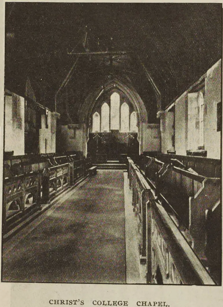 Image: Christ's College Chapel