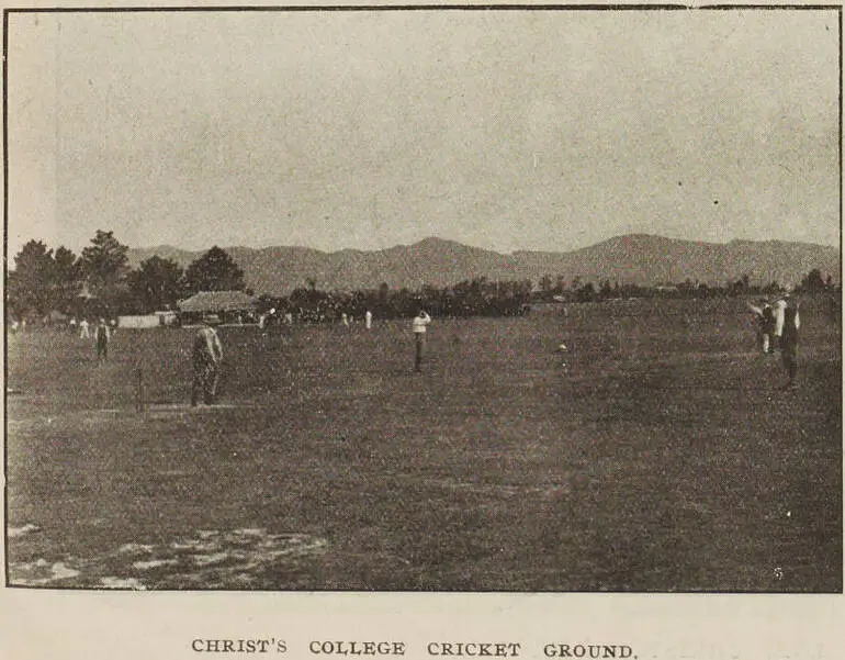 Image: Christ's College cricket ground