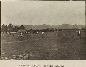 Christ's College cricket ground Image: Christ's College cricket ground