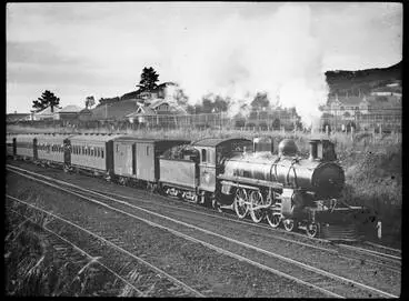 Image: NZR A class steam locomotive