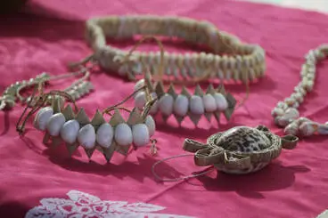 Kiribati handicrafts on display at Pasifika Festival, 2016. Image: Kiribati handicrafts on display at Pasifika Festival, 2016.