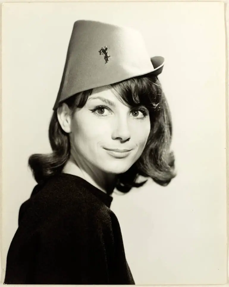 Image: Susanna Fraser wearing a hat, 1960s