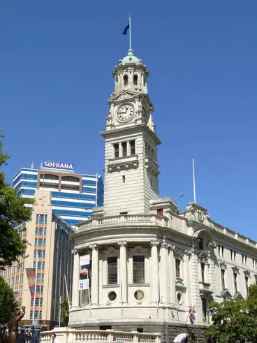 Image: Auckland Town Hall, Queen Street, 2008