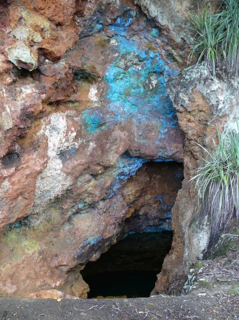 Image: Copper mining, Kawau Island, 2008