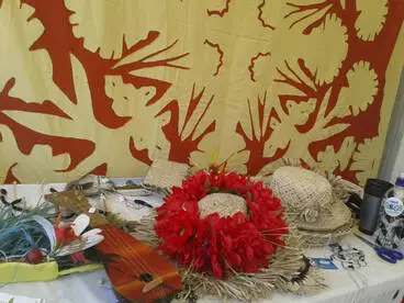 Image: Fijian crafts, Pasifika Festival.