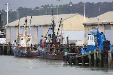 Image: Trawlers at the Onehunga Wharf, 2009