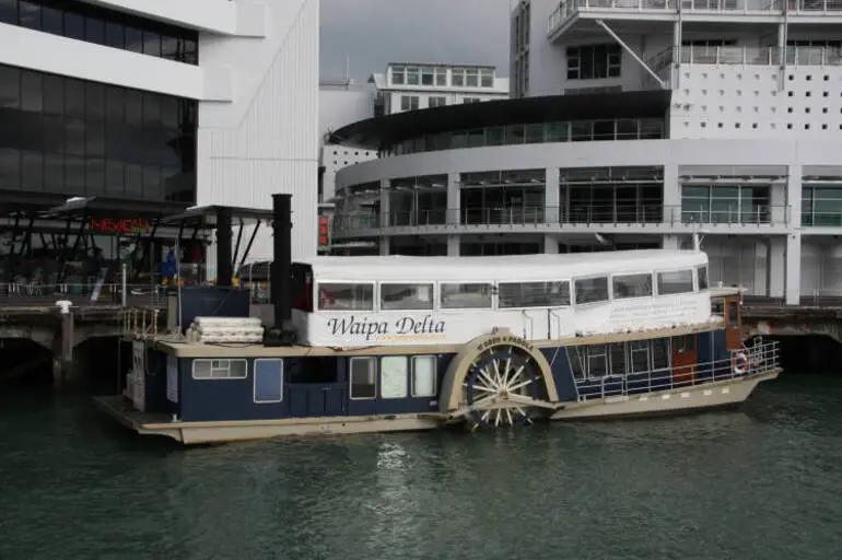 Image: Waipa Delta at Princes Wharf, Auckland Central, 2010