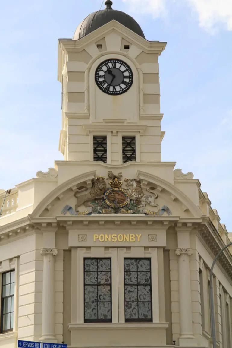Image: Ponsonby Post Office building, Saint Mary's Road, 2011