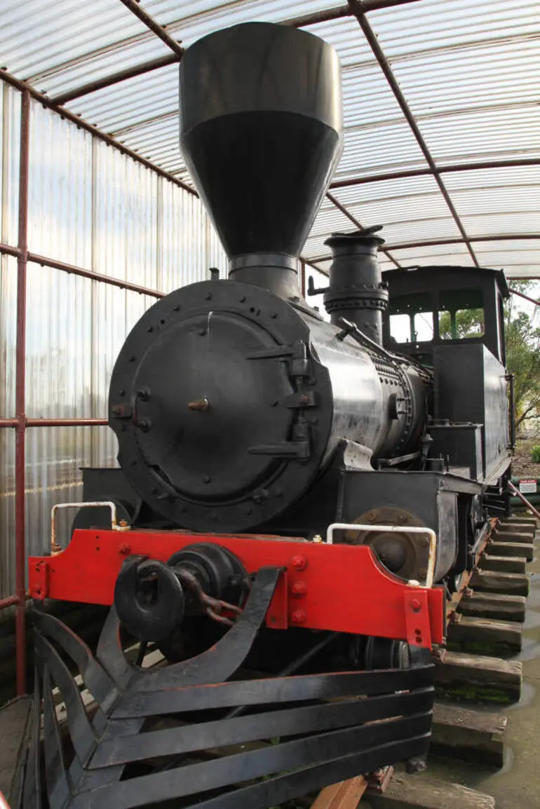 Image: Steam locomotive, Helensville, 2012