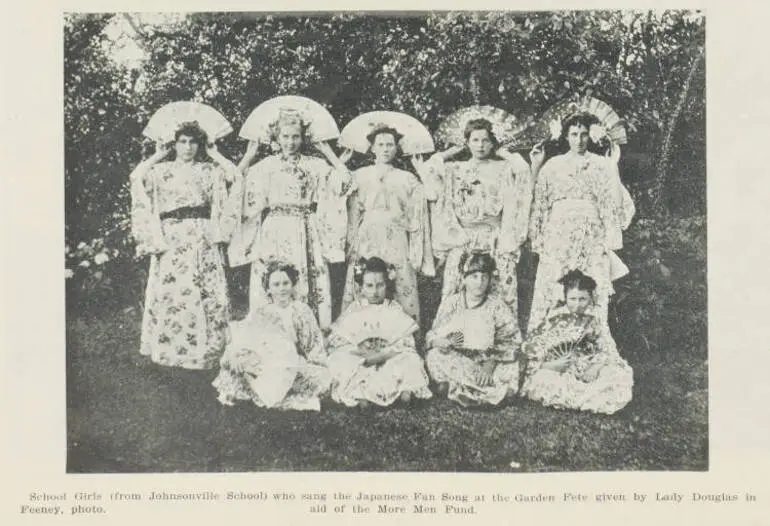 Image: School girls from Johnsonville School, New Zealand