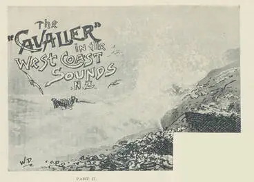 Image: The Cavalier in the West Coast Sounds, New Zealand