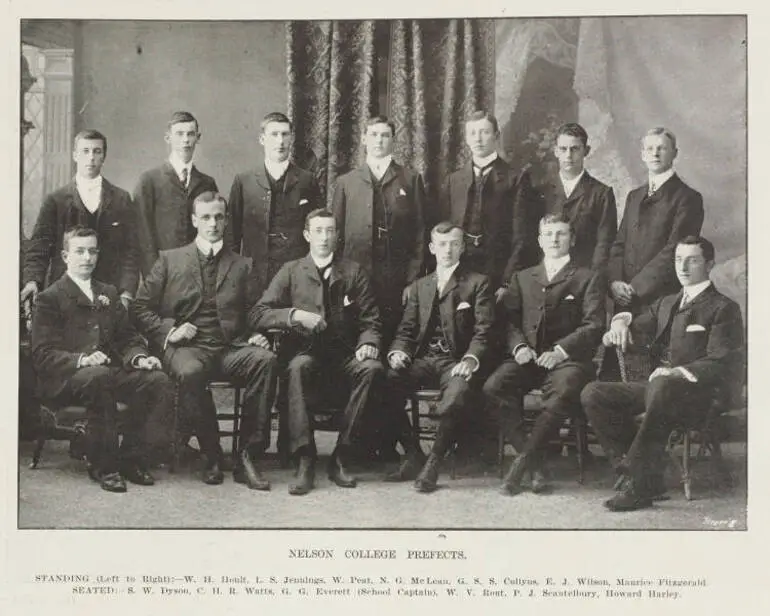 Image: Nelson College Prefects