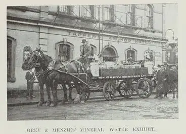 Image: Grey & Menzies' mineral water exhibit