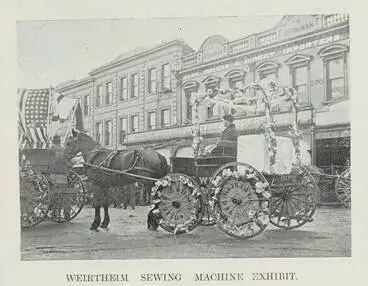 Weirtheim sewing machine exhibit Image: Weirtheim sewing machine exhibit