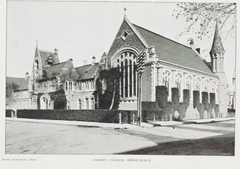 Image: Christ's College, Christchurch