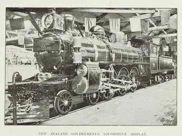 Image: New Zealand Government's locomotive display