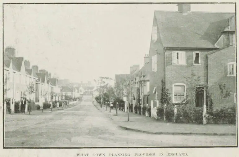 Image: What town planning provides in England