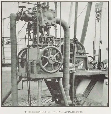 Image: The deep-sea sounding apparatus