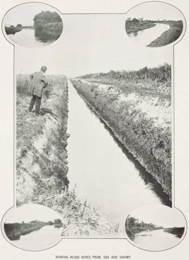 Image: Winning 90,000 acres from sea and swamp