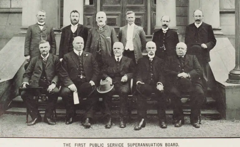 Image: The first public service superannuation board