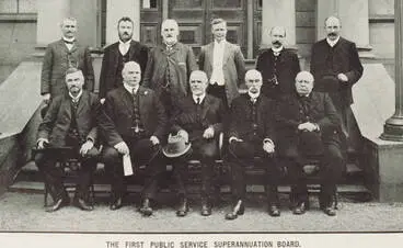 The first public service superannuation board Image: The first public service superannuation board