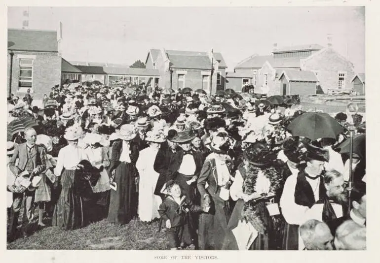 Image: Some of the visitors
