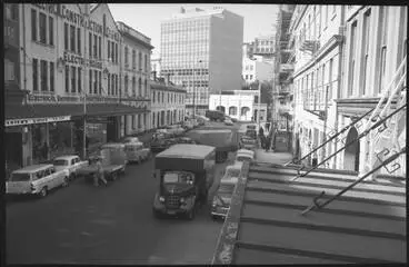 Image: Fort Street, Auckland Central, 1961
