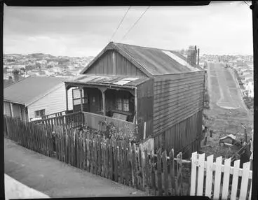 Image: House in Keppell Street, Arch Hill, 1959