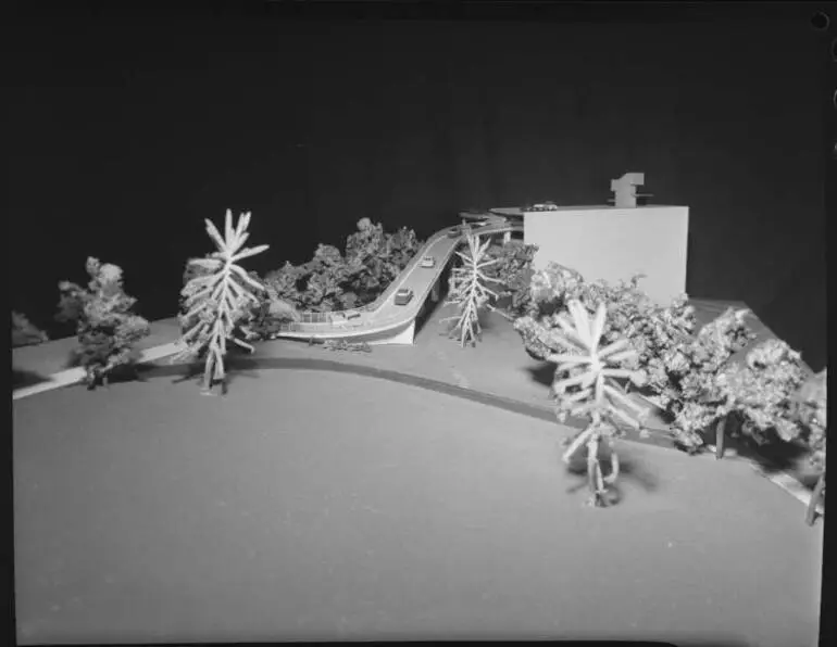 Image: Model of proposed Victoria Street Car Park, 1959
