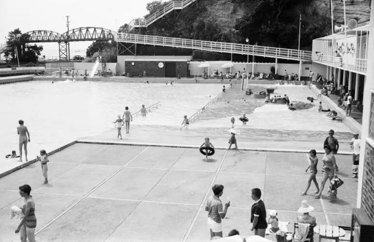 Image: Parnell Baths, Judges Bay, 1964