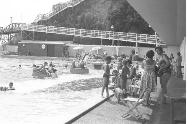 Image: Parnell Baths, Judges Bay, 1964