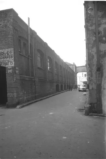Image: Mills Lane, Auckland Central, 1963