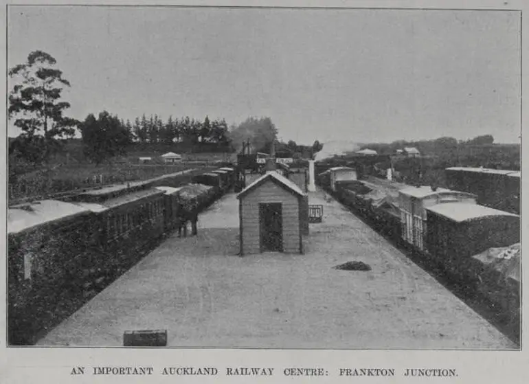 Image: An important Auckland railway centre: Frankton Junction