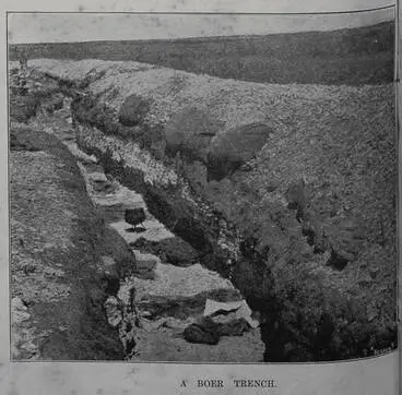 Image: A Boer trench