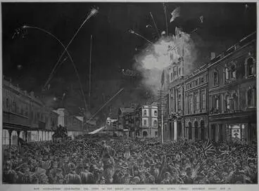 Image: How Aucklanders celebrated the news of the relief of Mafeking