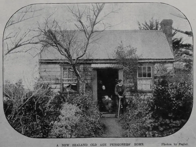 Image: A New Zealand Old Age Pensioners' home