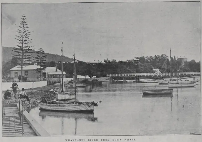 Image: Whangarei River from Town Wharf
