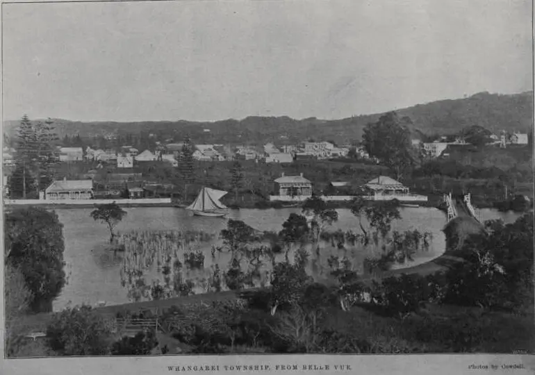 Image: Whangarei Township from Belle Vue