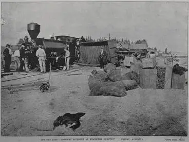 Off the Line: Railway accident at Frankton Junction, Friday August 4 Image: Off the Line: Railway accident at Frankton Junction, Friday August 4