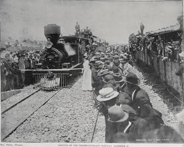 Opening of the Thames-Auckland Railway, December 19 Image: Opening of the Thames-Auckland Railway, December 19