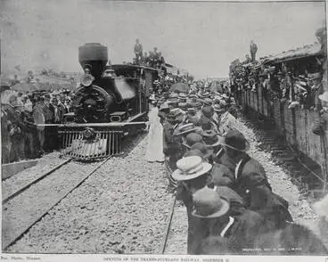 Image: Opening of the Thames-Auckland Railway, December 19