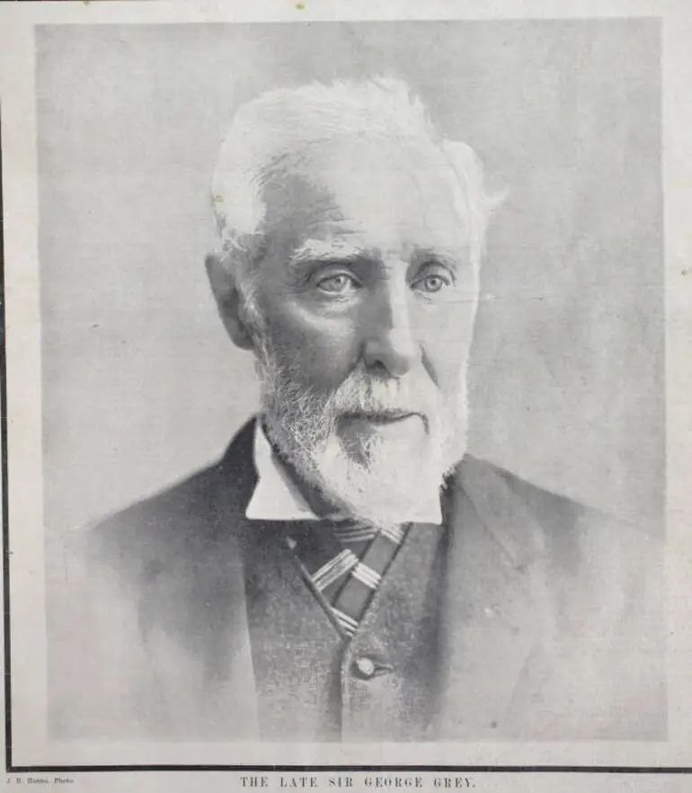 Image: The Late Sir George Grey