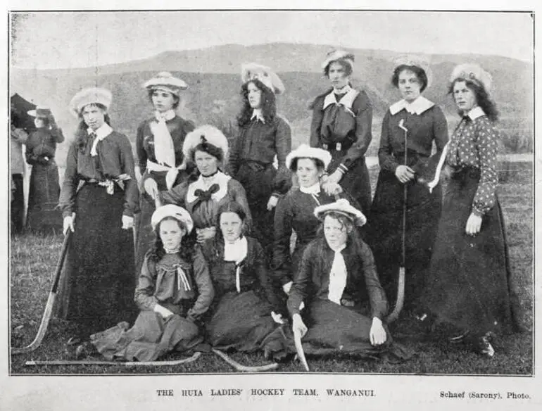 Image: Huia Ladies Hockey team, Wanganui